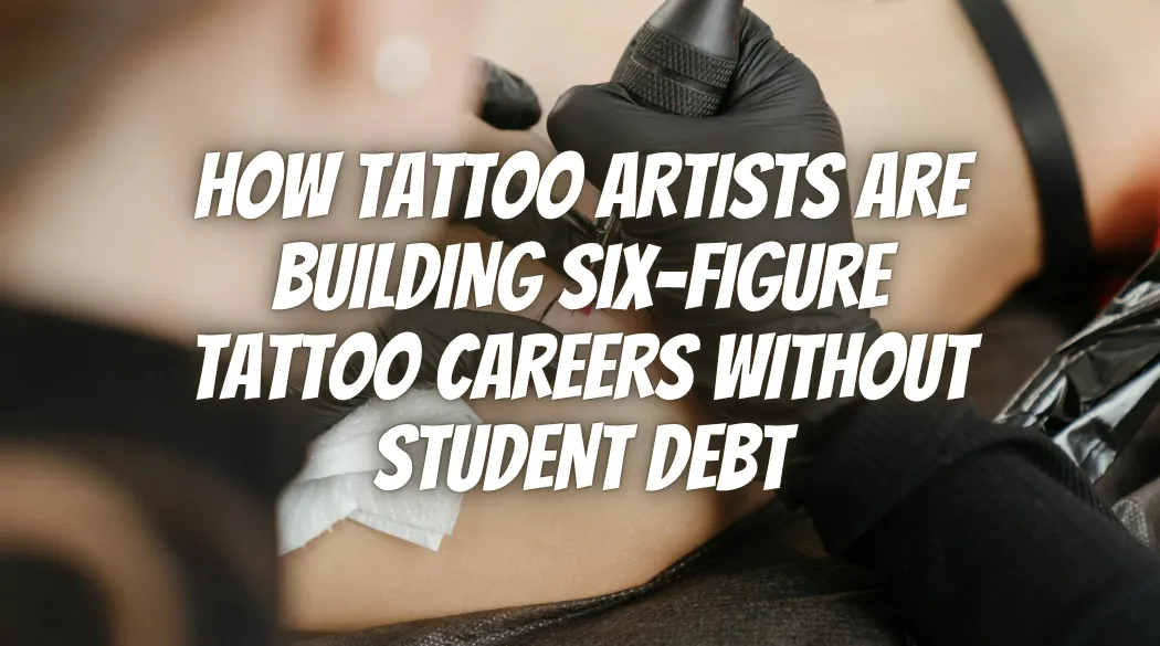 How Tattoo Artists Are Building Six-Figure Tattoo Careers Without Student Debt