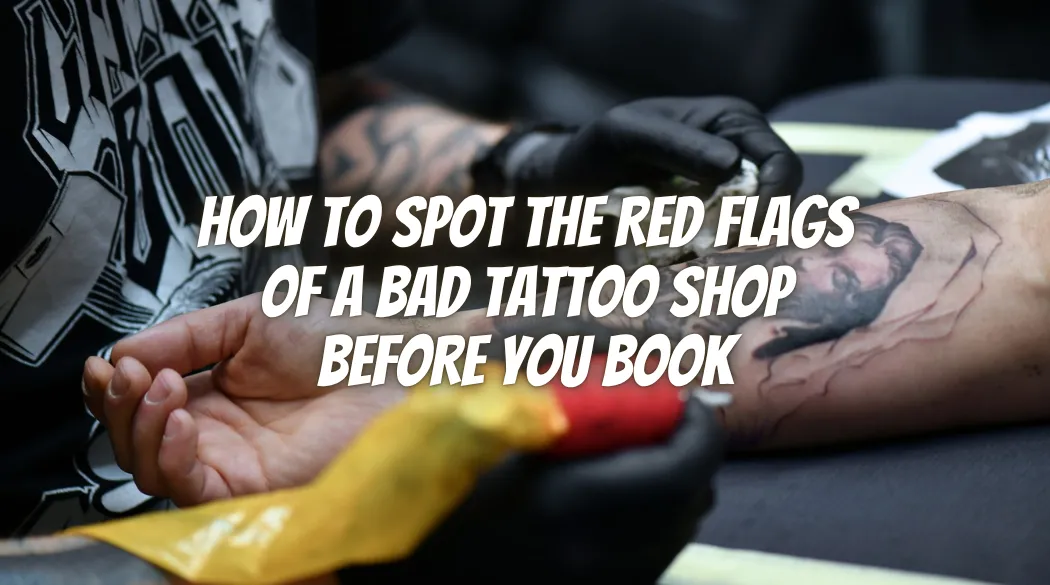 How to Spot the Red Flags of a Bad Tattoo Shop Before You Book