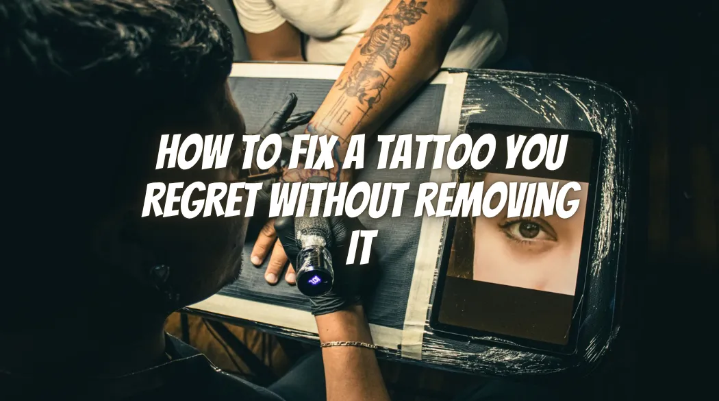 How to Fix a Tattoo You Regret Without Removing It