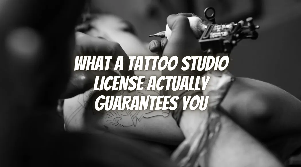 What a Tattoo Studio License Actually Guarantees You