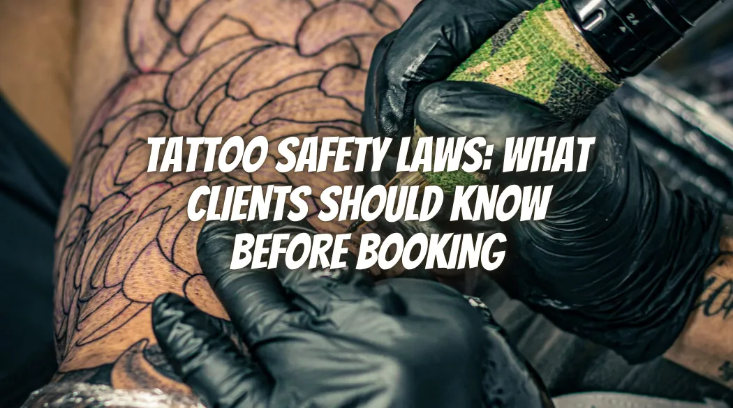 Tattoo Safety Laws: What Clients Should Know Before Booking