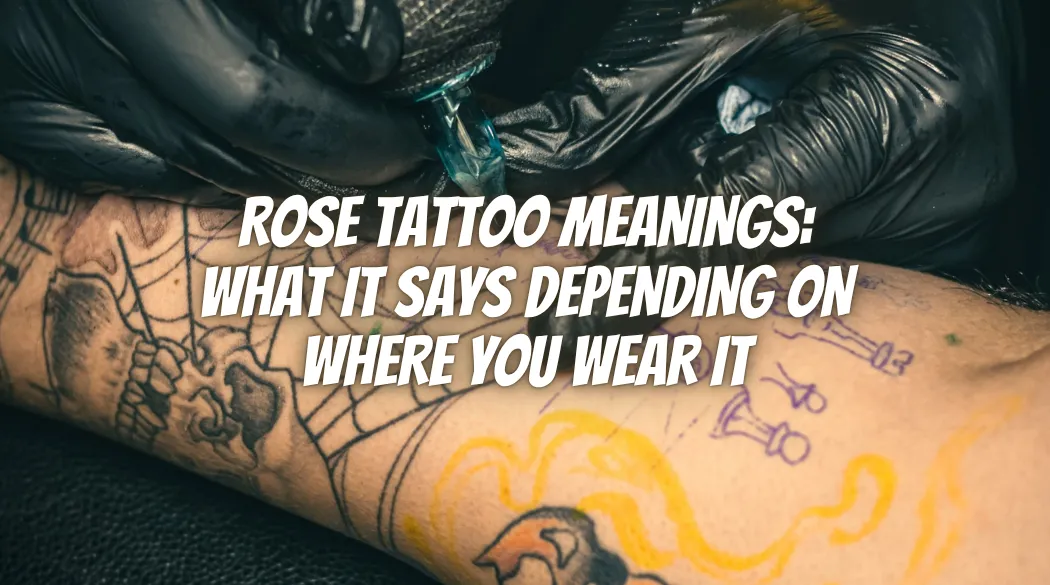 Rose Tattoo Meanings: What It Says Depending on Where You Wear It
