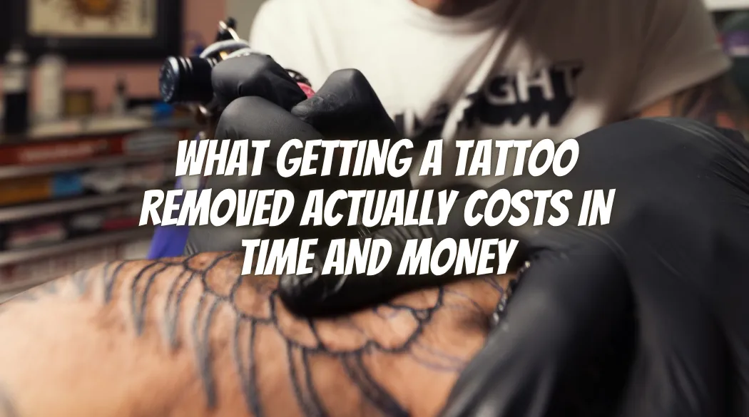 What Getting a Tattoo Removed Actually Costs in Time and Money