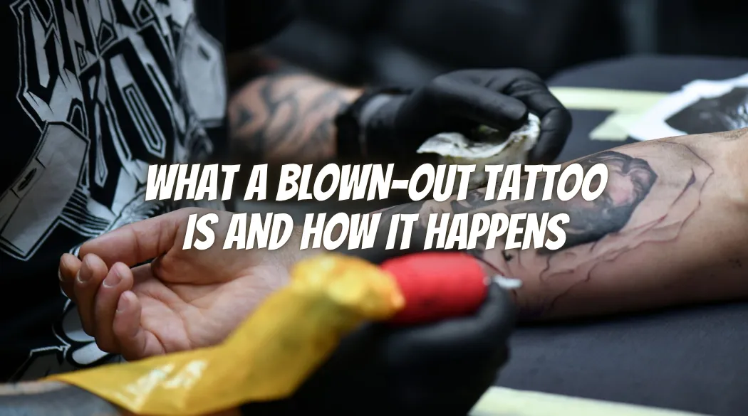 What a Blown-Out Tattoo Is and How It Happens