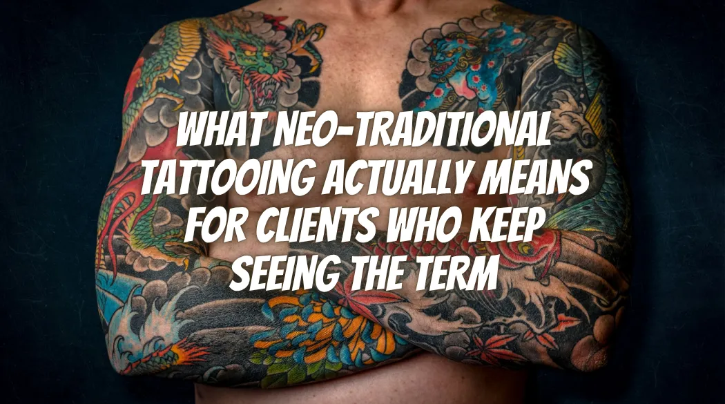 What Neo-Traditional Tattooing Actually Means for Clients Who Keep Seeing the Term