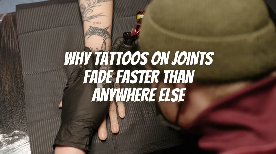 Why Tattoos on Joints Fade Faster Than Anywhere Else
