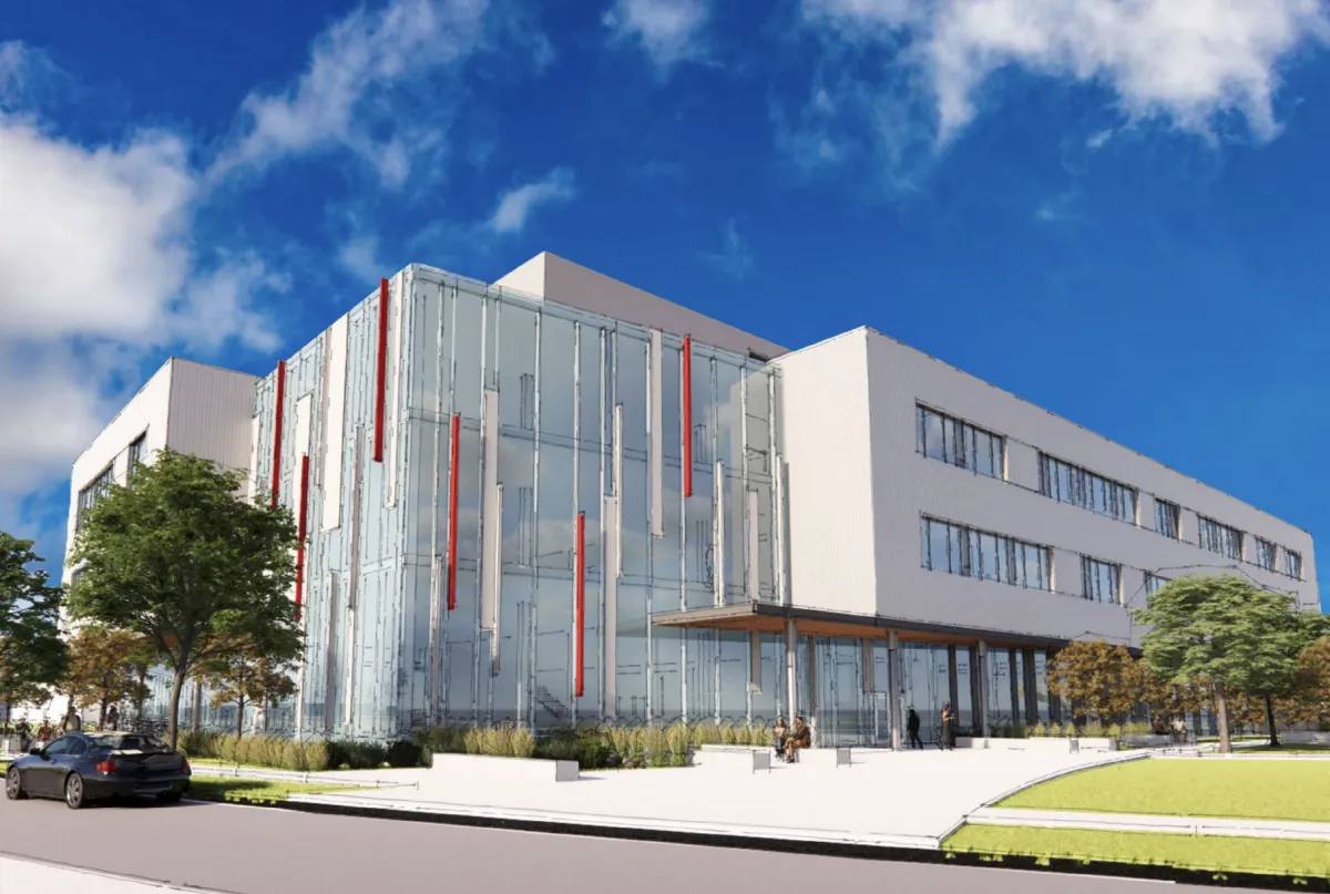 Exterior view of Big Sky Science Center facilities in Bozeman