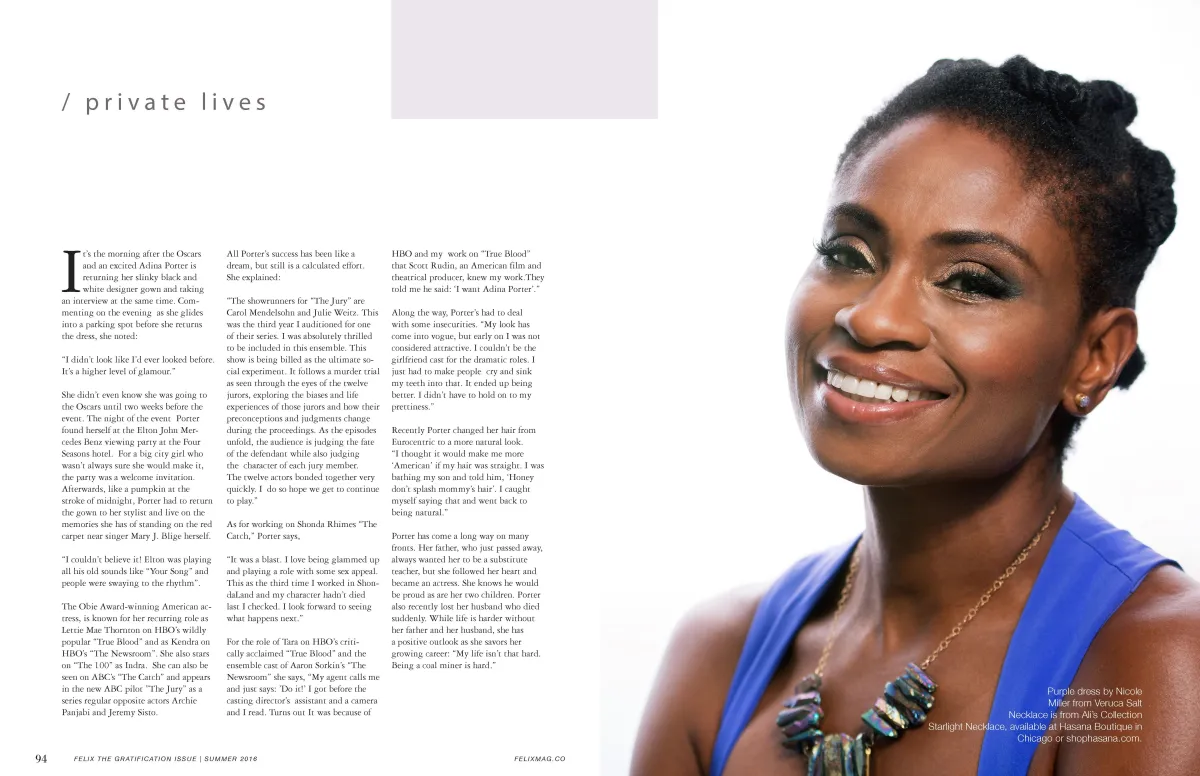 celebrity actress natural textured hair styling and makeup for publication