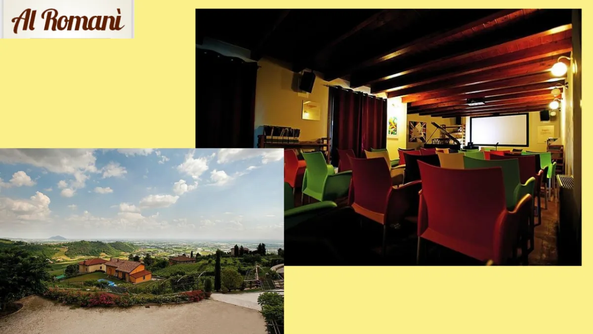 Collage di foto della location Al Romanì
