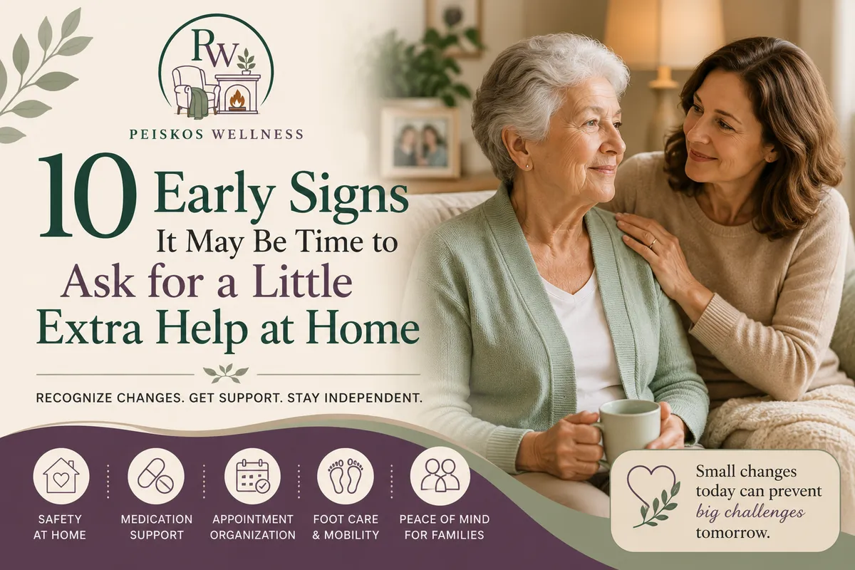 10 Early Signs It May Be Time to Ask for a Little Extra Help at Home