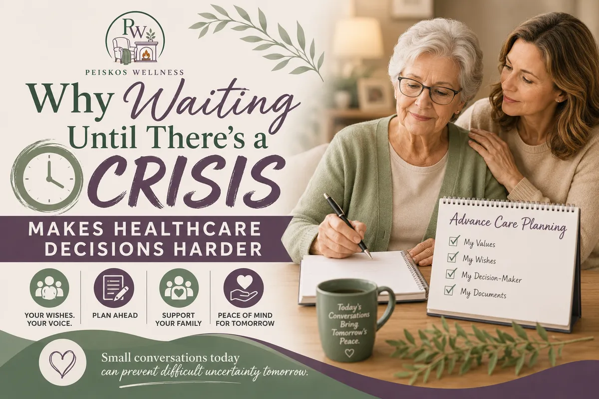 Why Waiting Until There's a Crisis Makes Healthcare Decisions Harder