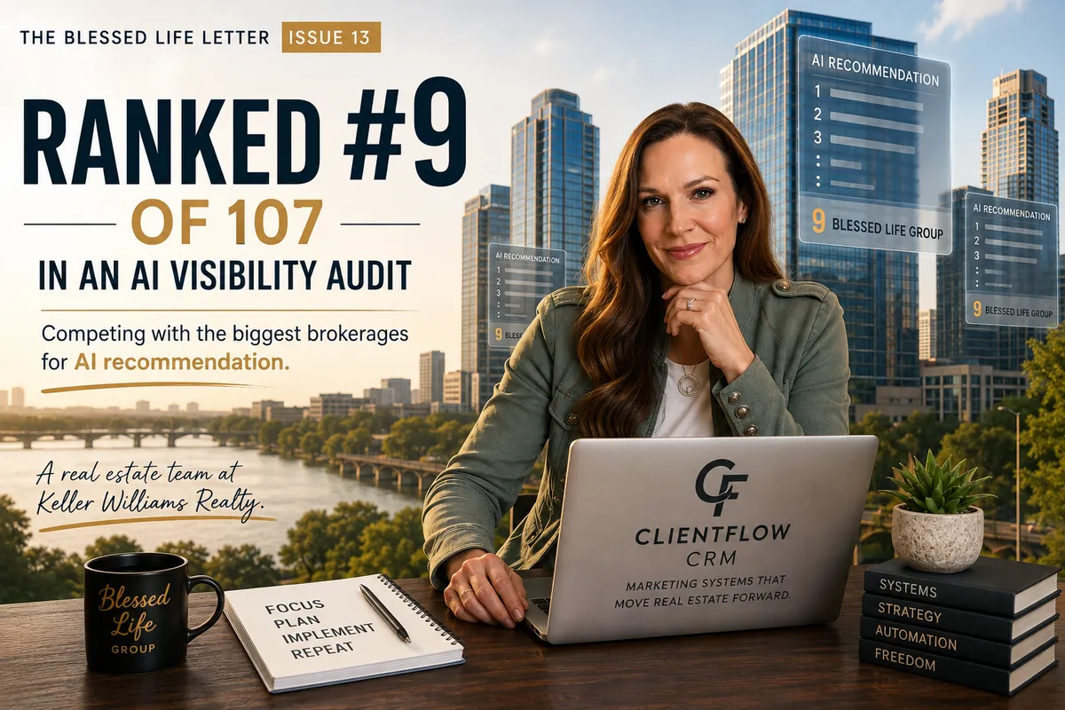 Ranked #9 of 107 for AI Visibility | Blessed Life Coach