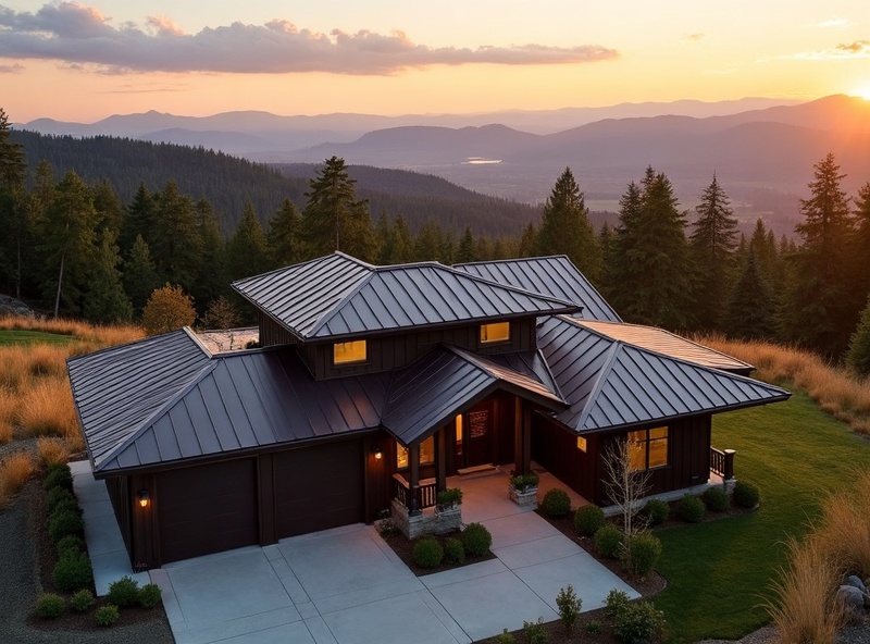 Architectural asphalt shingle roof installation by certified roofing contractor in Tri-Cities WA