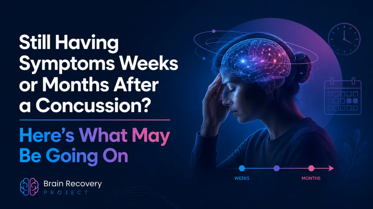 Still having symptoms after a concussion