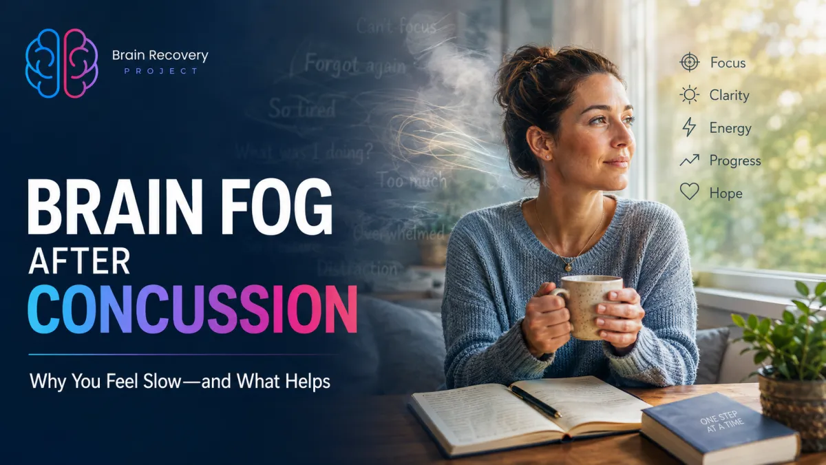 Brain Fog After Concussion: Why You Feel Slow and What Helps