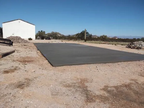 Tucson Concrete builds and installs Slab