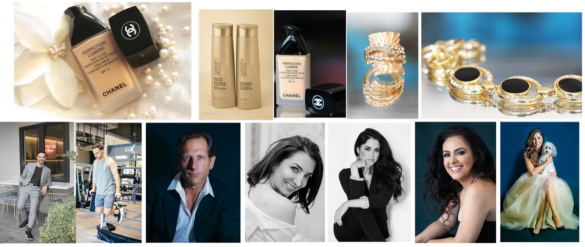 Commercial jewelry product photography by Shadi Ameri with elegant studio lighting