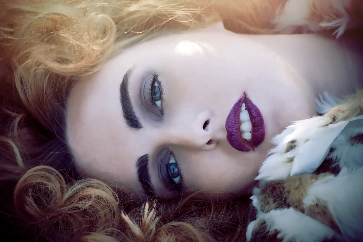Editorial fashion photography by Shadi Ameri featuring styled female model outdoors