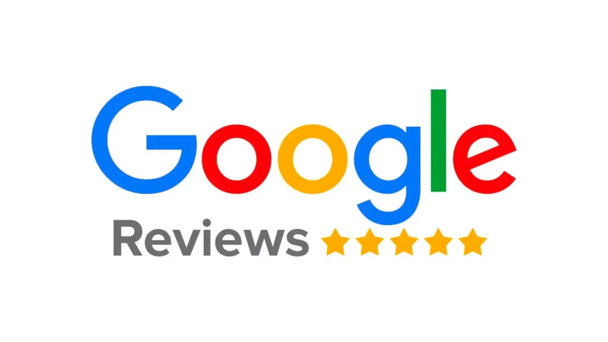 google reviews logo with 5 gold stars