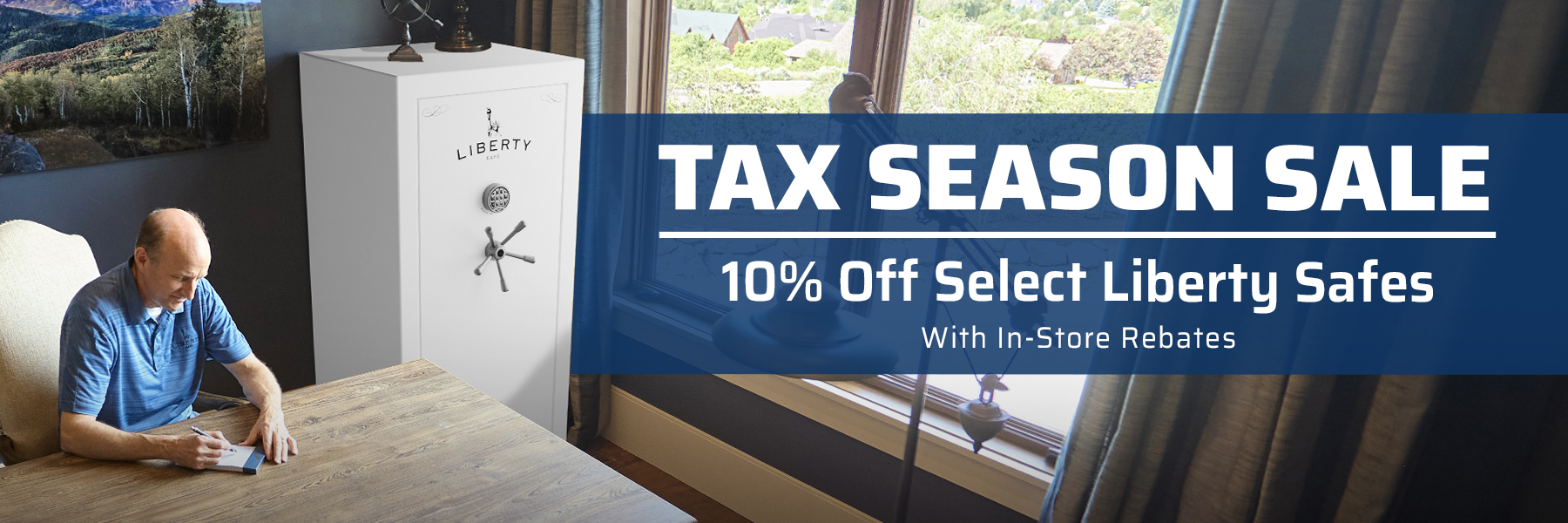 Liberty Safe Winter Whiteout Sale - Save up to $450 on select safes (1-7-26 thru 1-21-26)