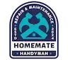 The logo of the professional redding handyman company HomeMate Handyman.