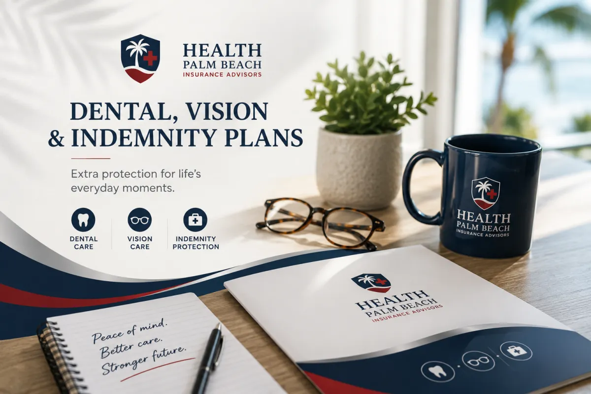 Dental, vision and indemnity insurance plan materials