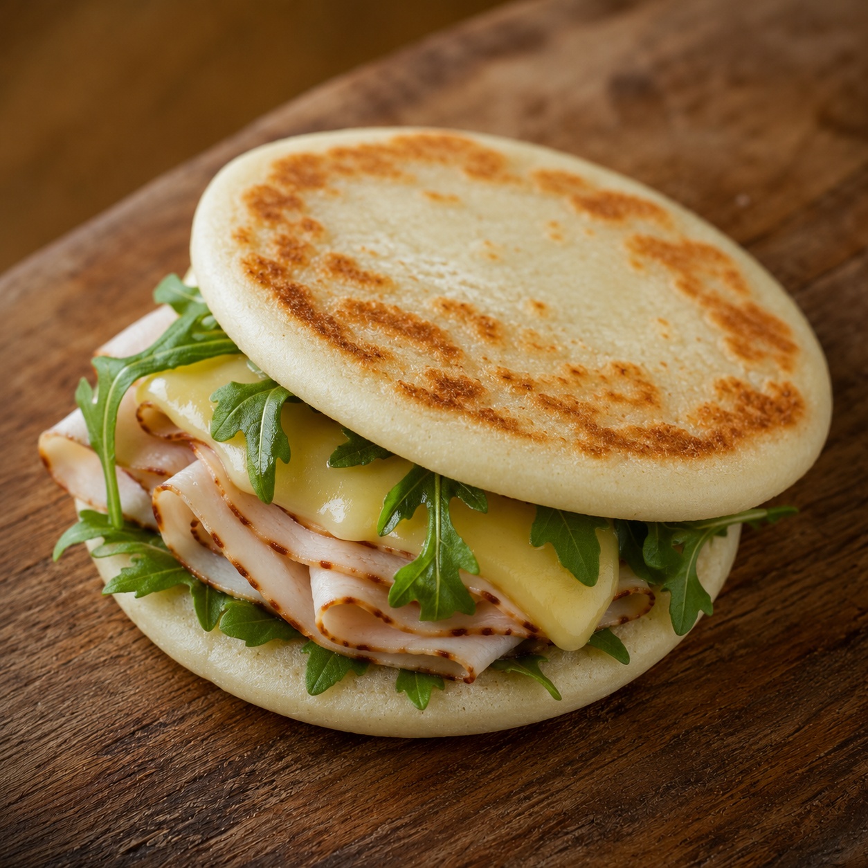 Smoked Turkey and Gouda Arepa Sandwich — Gluten-Free Lunchbox