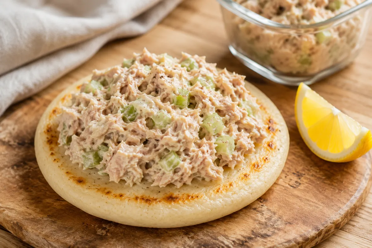 Tuna Salad Arepa — Easy Gluten-Free Lunch for Kids and Adults