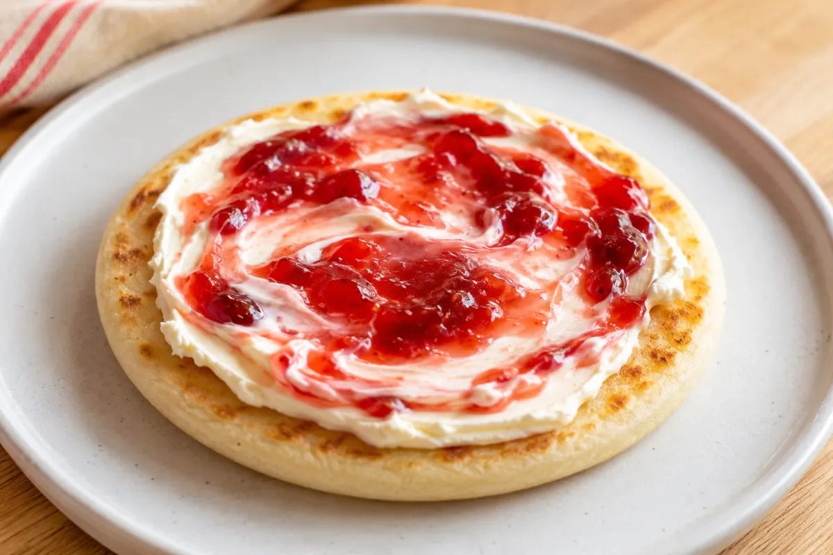 Cream Cheese and Jam Arepa — A 2-Ingredient After-School Snack Any Kid Can Make