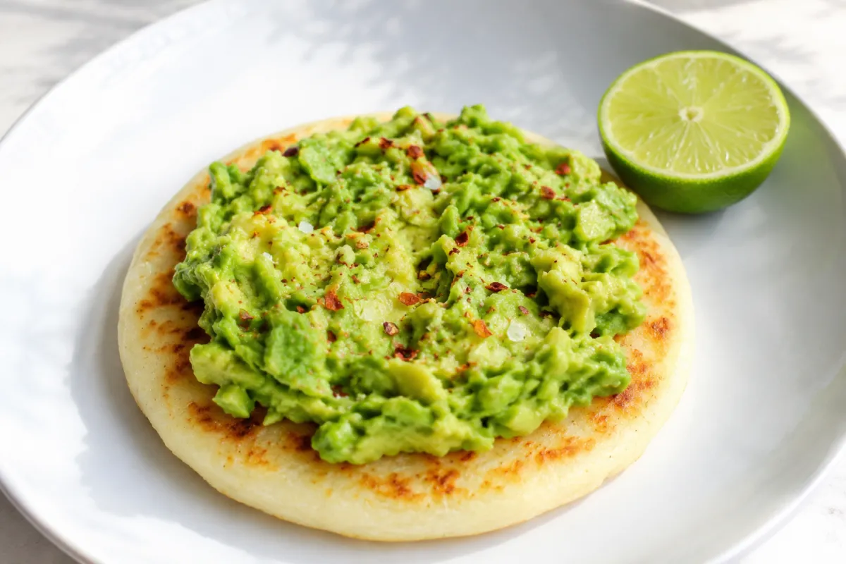 Avocado Smash Arepa — A Fun After-School Snack Kids Can Make Themselves