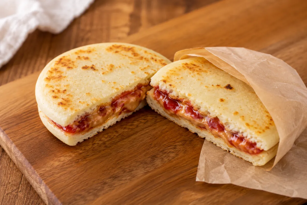 PB&J Arepa Sandwich — A Gluten-Free Classic for Days on the Go