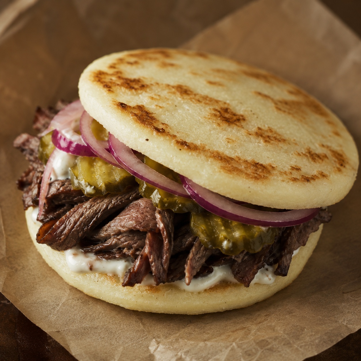 Roast Beef and Horseradish Arepa Sandwich — Bold Gluten-Free Lunchbox