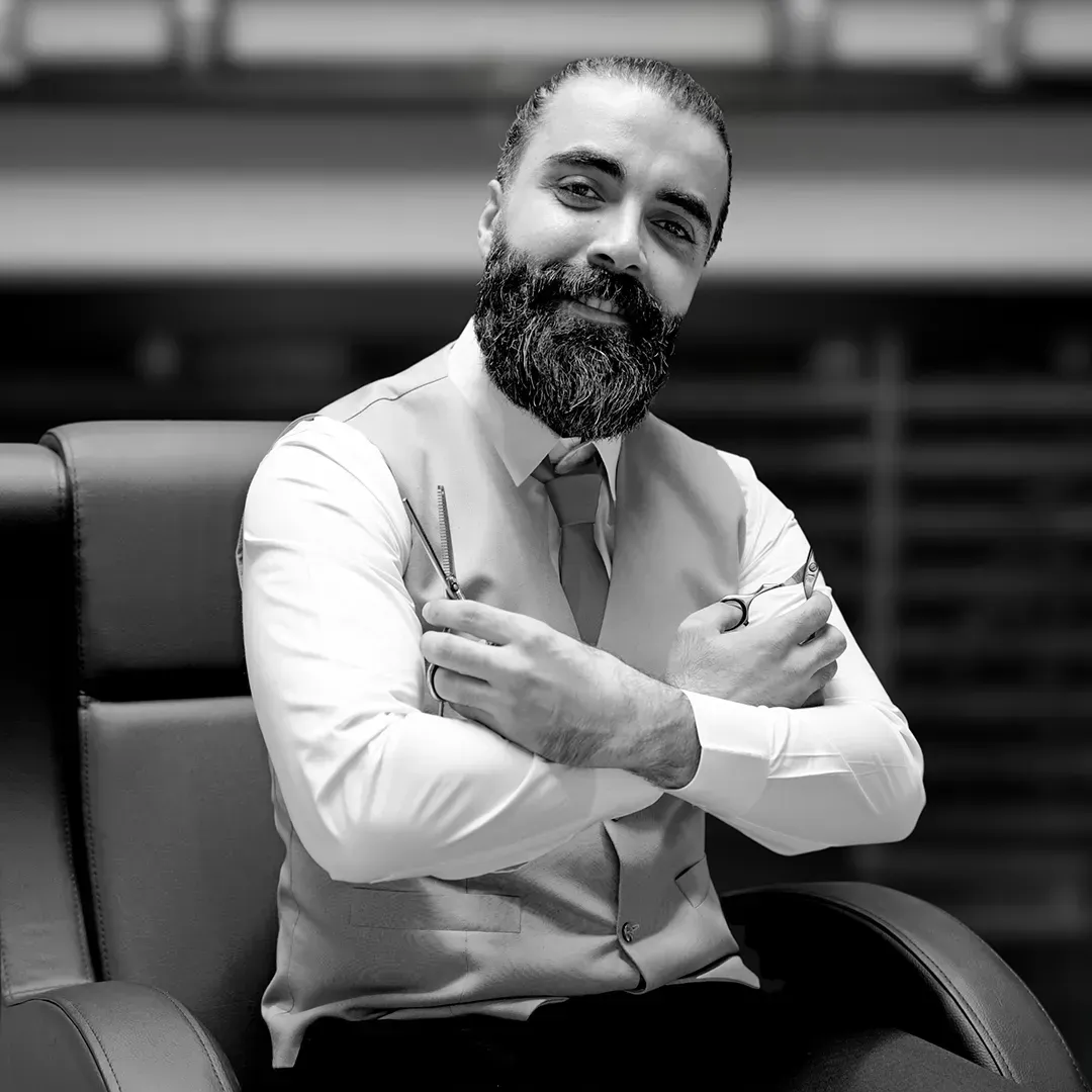 Image Shows Hussien Eskandar From me&bondok Executive Barbers