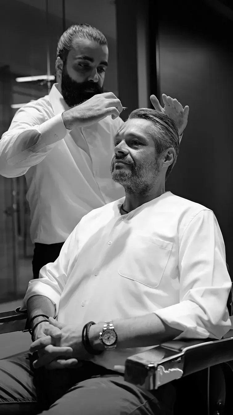 Image Shows A Haircut At me&bondok Executive Barbers