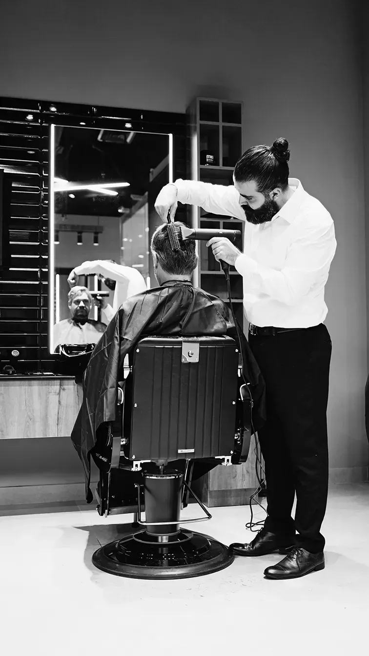 Image Shows A Haircut At me&bondok Executive Barbers