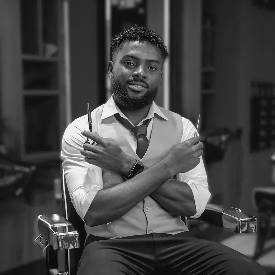 Image Shows Frank Odira From me&bondok Executive Barbers