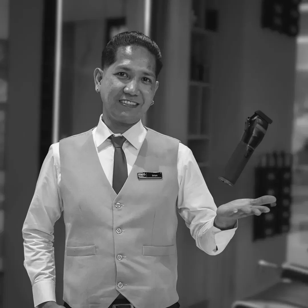 Image Shows Brian Absalon From me&bondok Executive Barbers