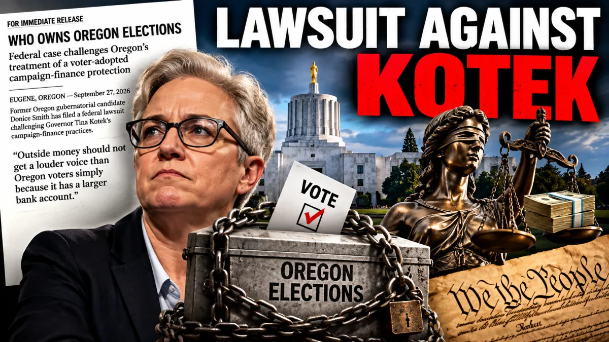 Federal Challenge to Oregon's treament of a voter-adopted campaign financed protection