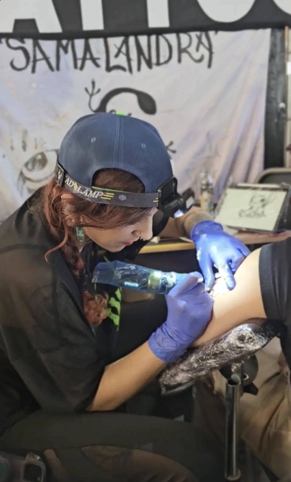 red white and black no smoking sign