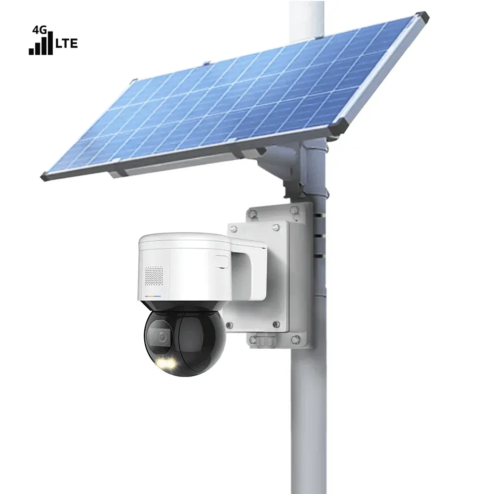 Mobile Solar Camera Surveillance Trailer