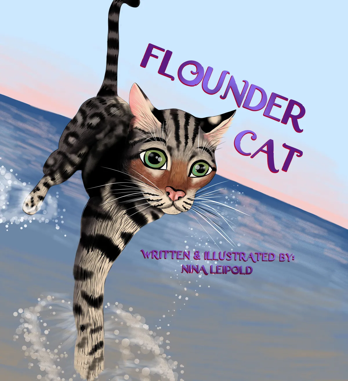 Flounder Cat Children's Book