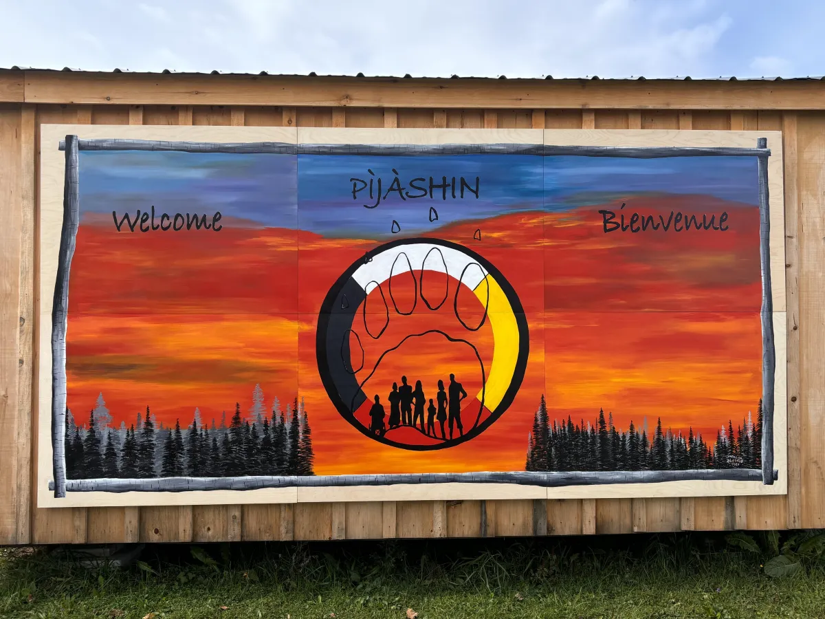 welcome mural 