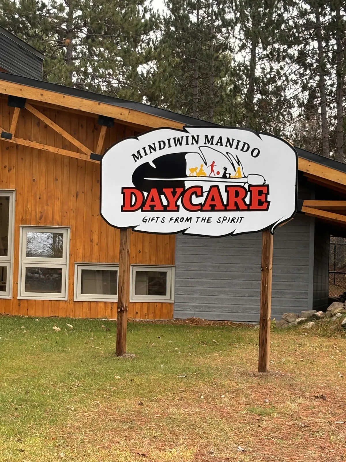 Daycare sign