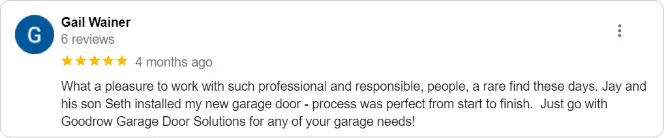 garage door sales near me