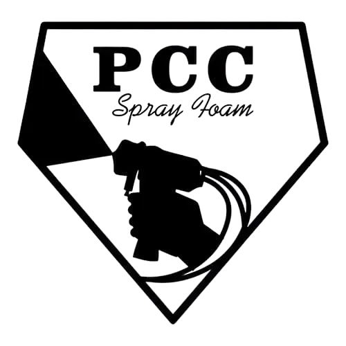 PCC Spray Foam logo for insulation services in Springtown Texas