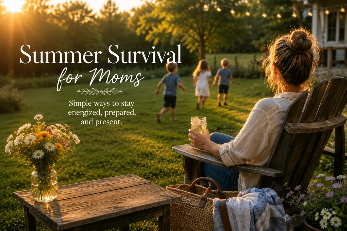 A Summer Survival Guide for Moms.