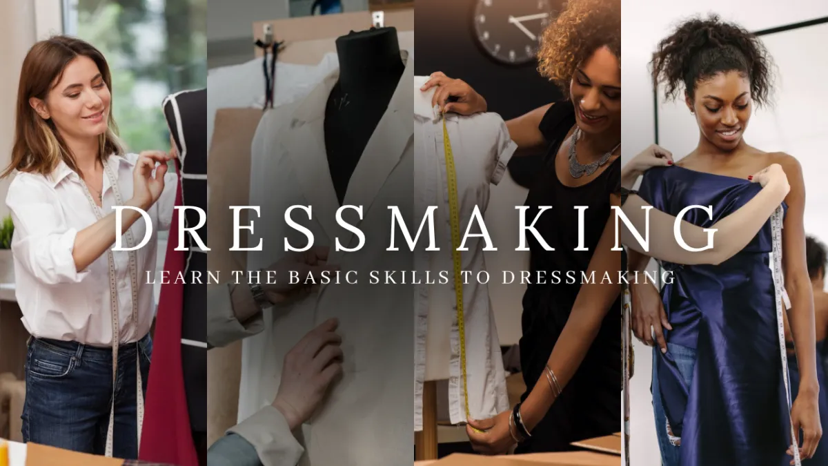 Dressmaking techniques now available in this free YouTube playlist.