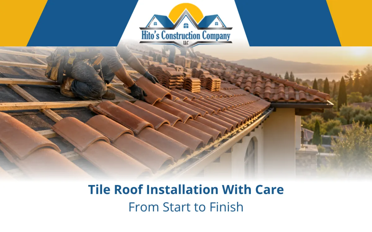 Tile Roof Installation With Care From Start to Finish