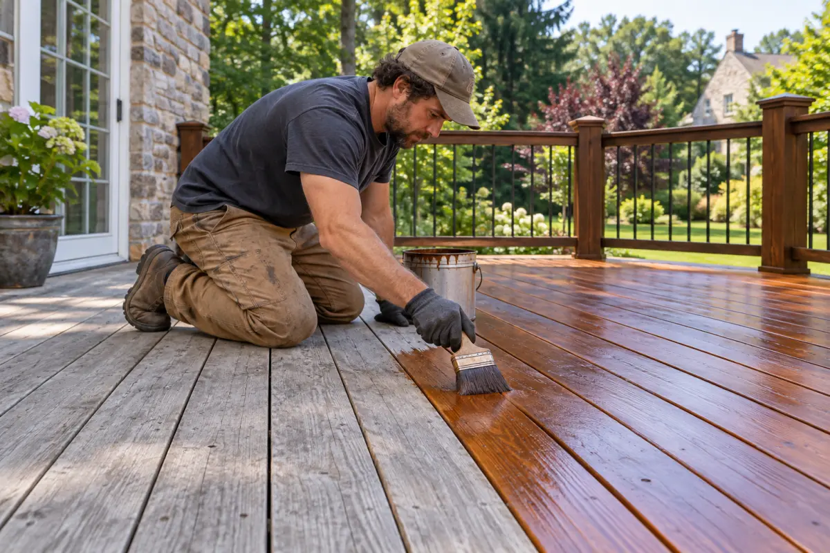 Deck Repair & Staining
