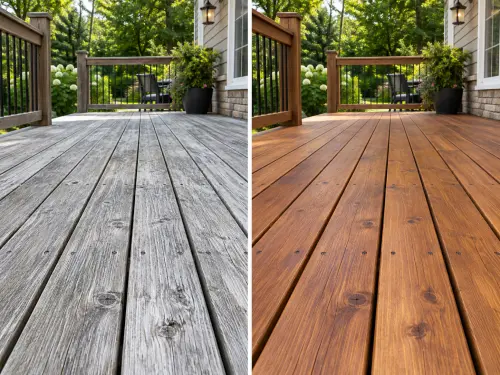 Deck Repair & Staining in Morrisville
